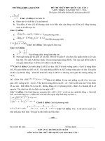 Tải Đề thi thử THPT Quốc gia môn Toán năm 2016 trường THPT Lam Kinh, Thanh Hóa (Lần 1) - Đề thi thử Đại học năm 2016 môn Toán có đáp án