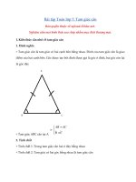 Tải Cho tam giác ABC cân tại A, kẻ BH vuông góc với AC (H thuộc AC), kẻ CK vuông góc với AB (K thuộc BC). Chứng minh AH = AK - Giải Toán 7 Hình học chương 2
