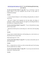 Tải Giải bài tập SGK Sinh học 10 bài 27 - Các yếu tố ảnh hưởng đến sinh trưởng của vi sinh vật