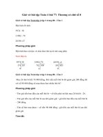 Tải Giải vở bài tập Toán 4 bài 77: Thương có chữ số 0 - Giải vở bài tập Toán 4 tập 1