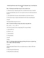 Tải Giải bài tập trang 166, 167 SGK Hóa học lớp 10: Luyện tập Tốc độ phản ứng và cân bằng hóa học - Giải bài tập Hóa học 10