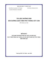 Tải Tài liệu bồi dưỡng Mô đun 2 môn Sinh học THPT - HoaTieu.vn