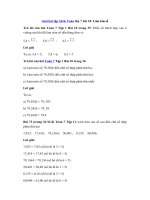 Tải Giải Toán 7 bài 10: Làm tròn số - Giải bài tập SGK Toán lớp 7 bài 10