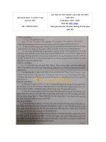 Tải Đề thi tuyển sinh vào lớp 10 môn Hóa học THPT Chuyên Sở GD&ĐT Hưng Yên năm học 2019 - 2020 - Đề thi tuyển sinh vào lớp 10 môn Hóa năm 2019