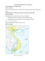 Tải Giải bài tập SGK Địa lí 5 bài 4: Sông ngòi - Hướng dẫn giải bài tập môn Địa lý lớp 5