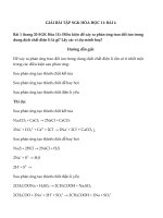 Tải Giải bài tập hóa 11 Bài 4: Phản ứng trao đổi ion trong dung dịch các chất điện li - Bài 4 trang 22 sgk hóa 11