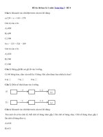 Tải Đề ôn thi học kì 1 môn Toán lớp 3 - Đề 4 - Đề ôn tập học kì 1 môn Toán lớp 3