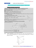 Chuyên đề 4  HHKG   khoảng cách trong không gian   đáp án 