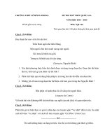 Tải Đề thi thử Quốc gia lần 1 năm 2015 môn Ngữ Văn trường THPT Lê Hồng Phong, Phú Yên - Đề thi thử đại học môn Văn có đáp án