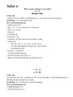 Giáo án buổi 2 lớp 1 từ tuần 4 đến tuần 15 - Tài nguyên - Trung tâm Thông tin - Thư viện điện tử