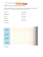 Tải Giải bài tập SBT Tiếng Anh lớp 9 chương trình mới Unit 6: Viet Nam: Then and Now - Lời giải sách bài tập Tiếng Anh lớp 9 Unit 6