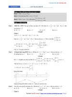 Chuyên đề 2  cực trị của hàm số   đáp án 