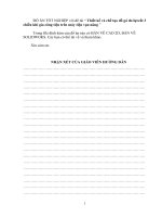 ĐỒ ÁN TỐT NGHIỆP CƠ KHÍ“ Thiết kế và chế tạo đồ gá đo lựccắt 3 chiều khi gia công tiện trên máy tiện vạn năng (CÓ FILE CAD)