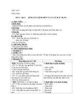 Tiết 6: Kính lúp, kính hiển vi và cách sử dụng - Tài nguyên - Trung tâm Thông tin - Thư viện điện tử