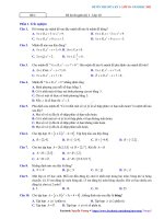 ĐỀ CƯƠNG ôn tập GIỮA kỳ 1 