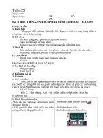 Bài 3: Học tiếng anh với phần mềm Alphabet Blocks - Tài nguyên - Trung tâm Thông tin - Thư viện điện tử