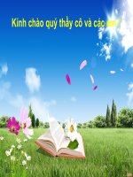 kính chào quý thầy cô và các em