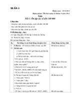 Giáo án tuần 1 - Tài nguyên - Trung tâm Thông tin - Thư viện điện tử