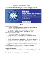 Bản tin Khoa học, công nghệ và đổi mới sáng tạo – Tháng 10/2019