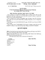 QUY ĐỊNH VỀ QUY TẮC ỨNG XỬ CỦA CB-GV-NV