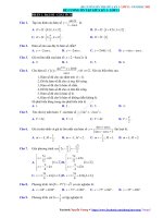 ĐỀ CƯƠNG ôn tập GIỮA kỳ 1 