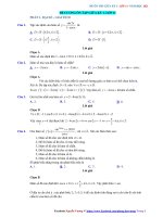 ĐÁP án đề CƯƠNG ôn tập GIỮA kỳ 1 