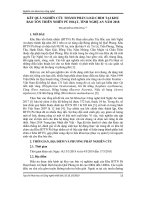 Kết quả nghiên cứu thành phần loài chim tại Khu bảo tồn thiên nhiên Pù Hoạt, tỉnh Nghệ An năm 2018