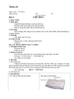 Bài 2: Chữ hoa - Tài nguyên - Trung tâm Thông tin - Thư viện điện tử