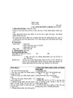 tiết 107: Tiếng việt: Các thành phần chính của câu - Tài nguyên - Trung tâm Thông tin - Thư viện điện tử