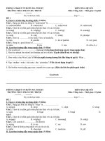 Tải Đề kiểm tra 15 phút môn Tiếng Anh lớp 7 trường THCS Phan Chu Trinh, Buôn Ma Thuột năm học 2015 - 2016 - Đề thi học kỳ 2 môn tiếng Anh lớp 7 năm 2016
