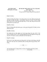 Tải Đề thi thử đại học môn Sử lần 2 năm 2015 - Đề thi thử đại học môn Sử có đáp án