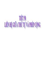 Chuong IV 1 Lien he giua thu tu va phep cong