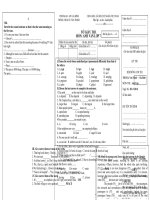 Tải Đề thi học kì 1 lớp 8 môn tiếng Anh trường THCS Lê Văn Thịnh, Bắc Ninh năm học 2017-2018 - Đề kiểm tra học kì 1 lớp 8 môn tiếng Anh