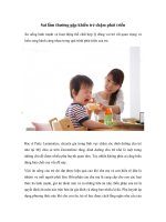 Tải Sai lầm của cha mẹ khiến bé chậm phát triển - Những thói quen xấu của bố mẹ khiến con kém thông minh