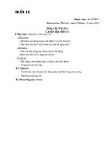 Giáo án buổi 2 - Tuần 12 - Tài nguyên - Trung tâm Thông tin - Thư viện điện tử