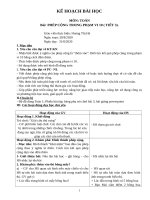 GIÁO án PHÉP CỘNG TRONG PHẠM VI 10 