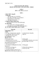 GIÁO án TOÁN lớp 1 BUỔI 2 tuần 1   5 NGỐC NGỐC là EM bộ kết nối tri thức với cuộc sống   NXBGD 