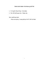 Vai trò cấu trúc thông tin trong giải mã văn bản ở trình độ cao học chuyên ngữ anh 