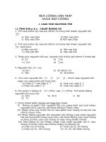 de cuong on tap  mon hoa hoc dai cuong khoa xay dung va dien 