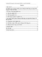 Xây dựng cơ sở dữ liệu quản lý thông tin bất động sản quận phú nhuận, TP  hồ chí minh