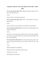 Tải Luyện từ và câu lớp 4: Mở rộng vốn từ: Du lịch - Thám hiểm - Giải bài tập SGK Tiếng Việt 4 tập 2