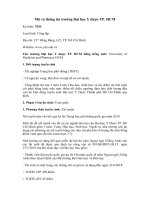 Tải Mã và thông tin trường Đại học Y dược TP. HCM - Những điều cần biết về tuyển sinh Đại học