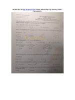 Tải Đề thi thử vào lớp 10 môn Toán trường THCS Phú Lộc năm học 2019 - 2020 (lần 2) - Đề thi thử vào lớp 10 môn Toán năm 2019