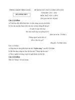 Tải Đề thi giữa học kì 2 môn Ngữ văn lớp 8 Phòng GD&ĐT Bình Giang, Hải Dương năm học 2015 - 2016 - Đề kiểm tra giữa học kì II môn Ngữ văn lớp 8 có đáp án