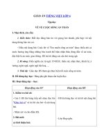 Tải Giáo án Tiếng Việt 4 tuần 24: Tập đọc - Vẽ về cuộc sống an toàn - Giáo án Tập đọc lớp 4