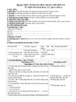 Tải Giáo án Công nghệ 6 bài 24: Thực hành: Tỉa hoa trang trí món ăn từ một số loại rau, củ, quả (Tiết 2) - Giáo án điện tử môn Công nghệ lớp 6