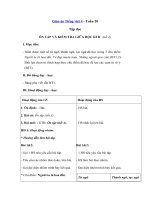 Tải Giáo án Tiếng Việt 4 tuần 28: Ôn tập giữa học kì 2 - Tiết 4 - Giáo án Tập đọc lớp 4