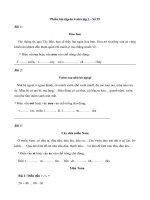 4) - Bài tập Toán, Tiếng Việt lớp 1