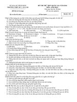 Tải Đề thi thử THPT Quốc gia môn Sinh học năm 2016 trường THPT Số 2 An Lão, Bình Định - Đề thi thử Đại học môn Sinh có đáp án chi tiết