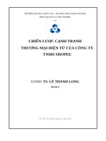 Chiến lược cạnh tranh shopee